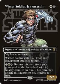 Winter Soldier, Icy Assassin (Borderless) - Marvel Super Heroes - 377