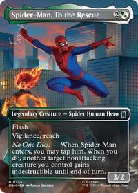 Spider-Man, To the Rescue (Borderless) - Marvel Super Heroes - 335