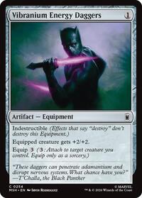 Vibranium Energy Daggers - Marvel Super Heroes - 254