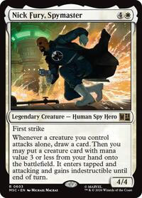 Nick Fury, Spymaster - Commander: Marvel Super Heroes - 603