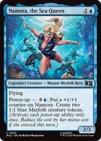 Namora, the Sea Queen - Commander: Marvel Super Heroes - 632
