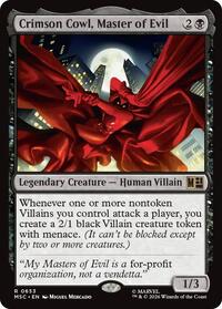 Crimson Cowl, Master of Evil - Commander: Marvel Super Heroes - 653