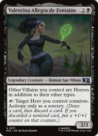 Valentina Allegra de Fontaine - Commander: Marvel Super Heroes - 671