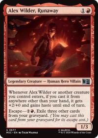 Alex Wilder, Runaway - Commander: Marvel Super Heroes - 677