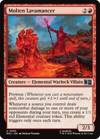 Molten Lavamancer - Commander: Marvel Super Heroes - 699
