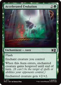 Accelerated Evolution - Commander: Marvel Super Heroes - 711