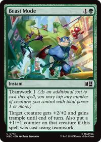 Beast Mode - Commander: Marvel Super Heroes - 713