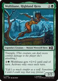 Wolfsbane, Highland Hero - Commander: Marvel Super Heroes - 767