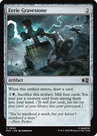 Eerie Gravestone - Commander: Marvel Super Heroes - 824