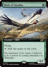 Birds of Paradise (Extended Art) - Commander: Marvel Super Heroes - 377
