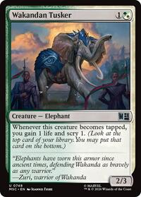 Wakandan Tusker - Commander: Marvel Super Heroes - 748