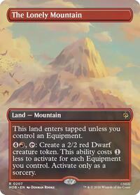 The Lonely Mountain (Borderless) (0207) - The Hobbit - 207