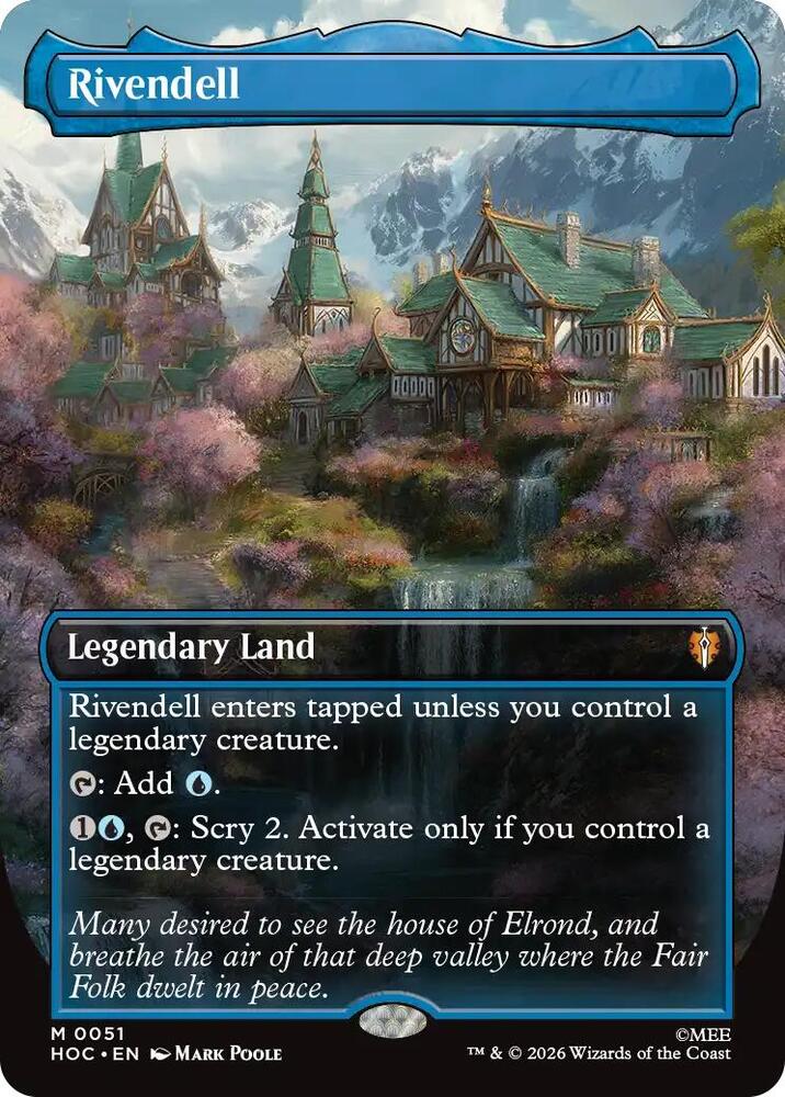Rivendell (Borderless) - The Hobbit: Eternal-Legal #51