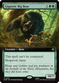 Gigantic Big Bear (Extended Art) - The Hobbit - 307