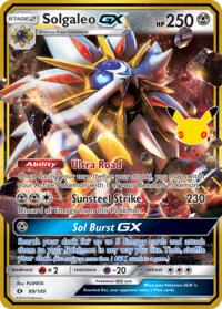 Solgaleo GX - ME: 30th Celebration Classic Collection - 89/149