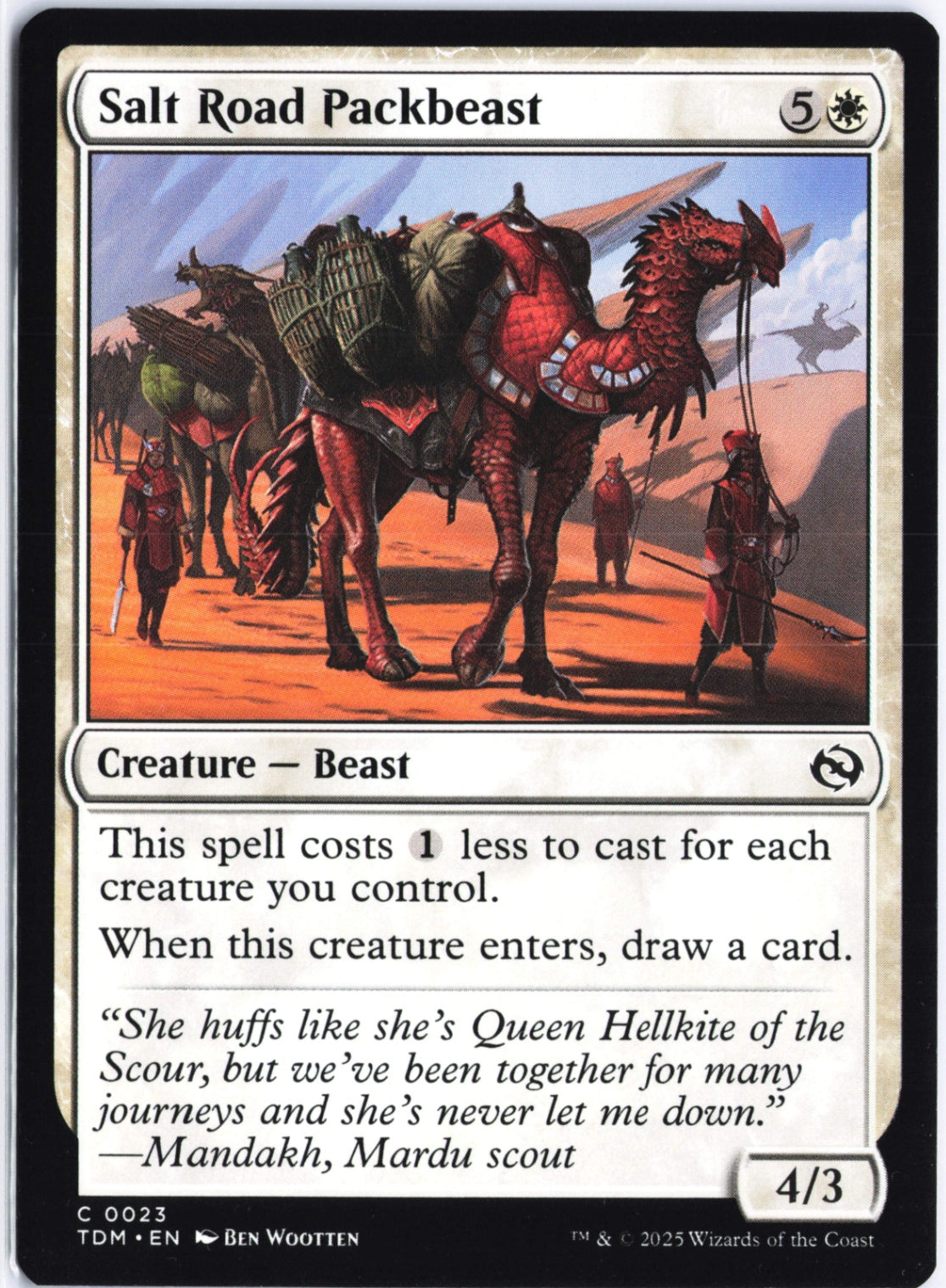 Salt Road Packbeast C Tarkir: Dragonstorm 23 NM