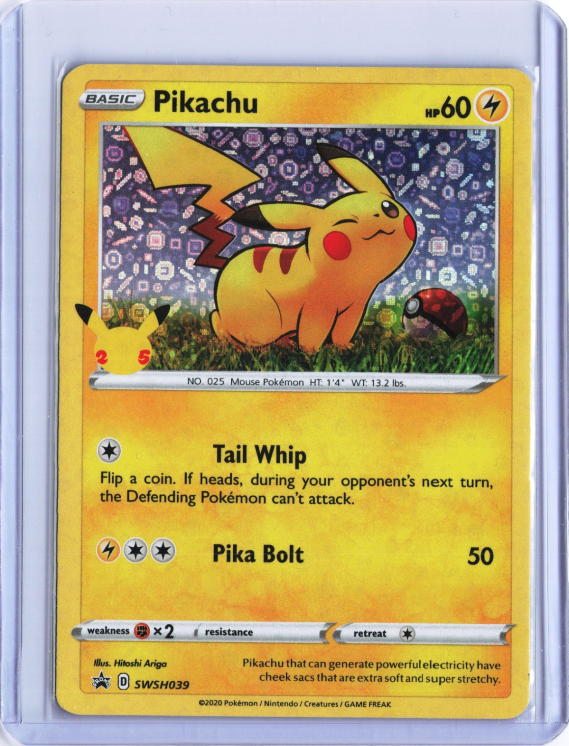 Pikachu - (General Mills) Promo Miscellaneous Cards & Products SWSH039 NM