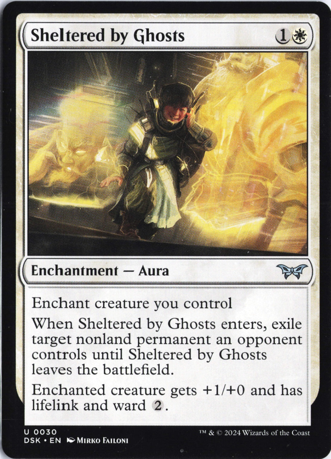 Sheltered by Ghosts U Duskmourn: House of Horror 30 NM