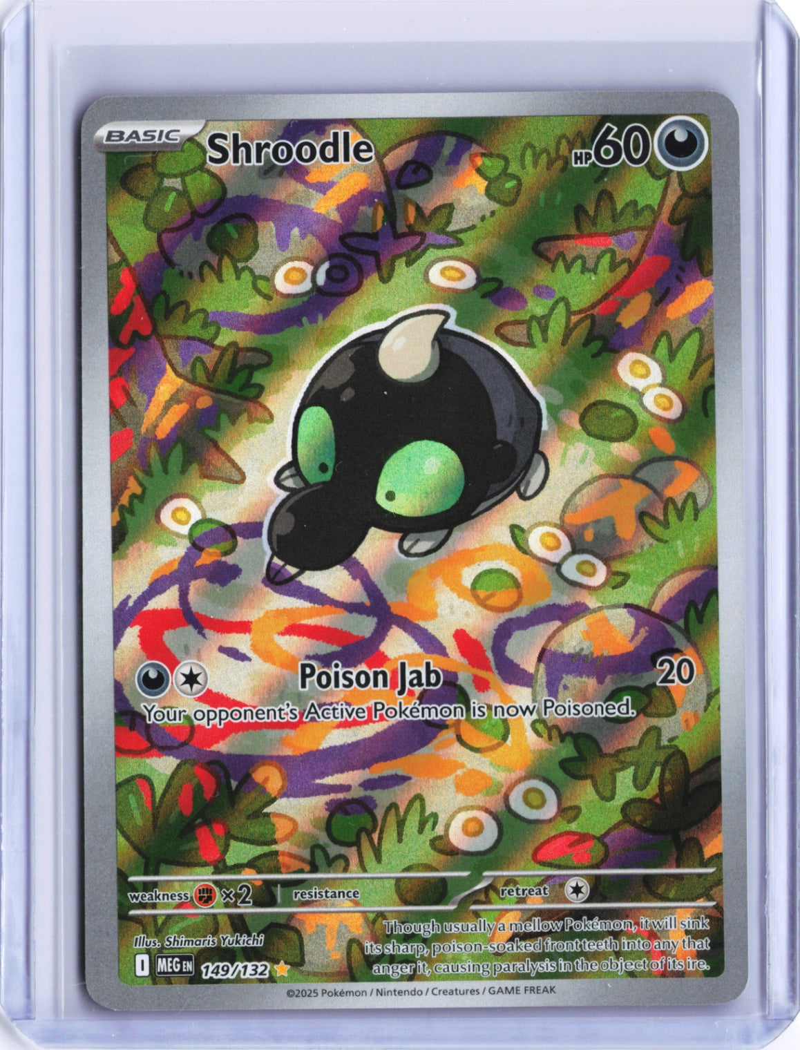 Shroodle - Illustration Rare ME01: Mega Evolution 149/132 NM