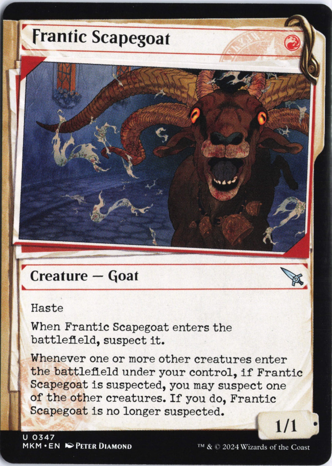 Frantic Scapegoat (Showcase) U Murders at Karlov Manor 347 NM