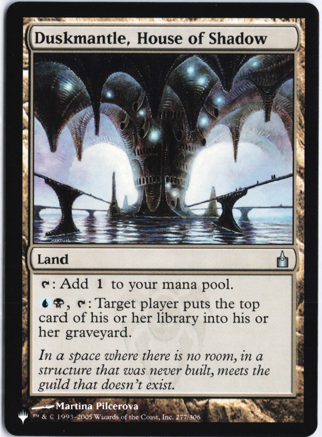 Duskmantle, House of Shadow U The List Reprints 277/306 NM