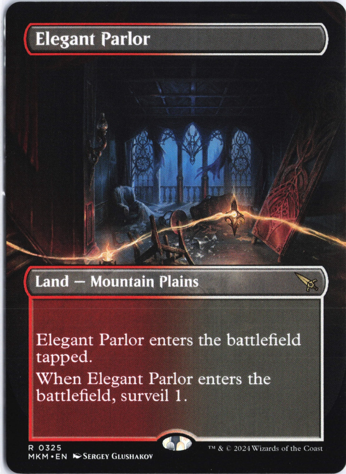 Elegant Parlor (Borderless) R Murders at Karlov Manor 325 NM