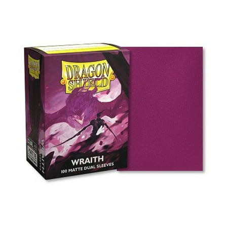 Dragon Shield: Dual Matte Wraith Purple Sleeves, 100-Pack