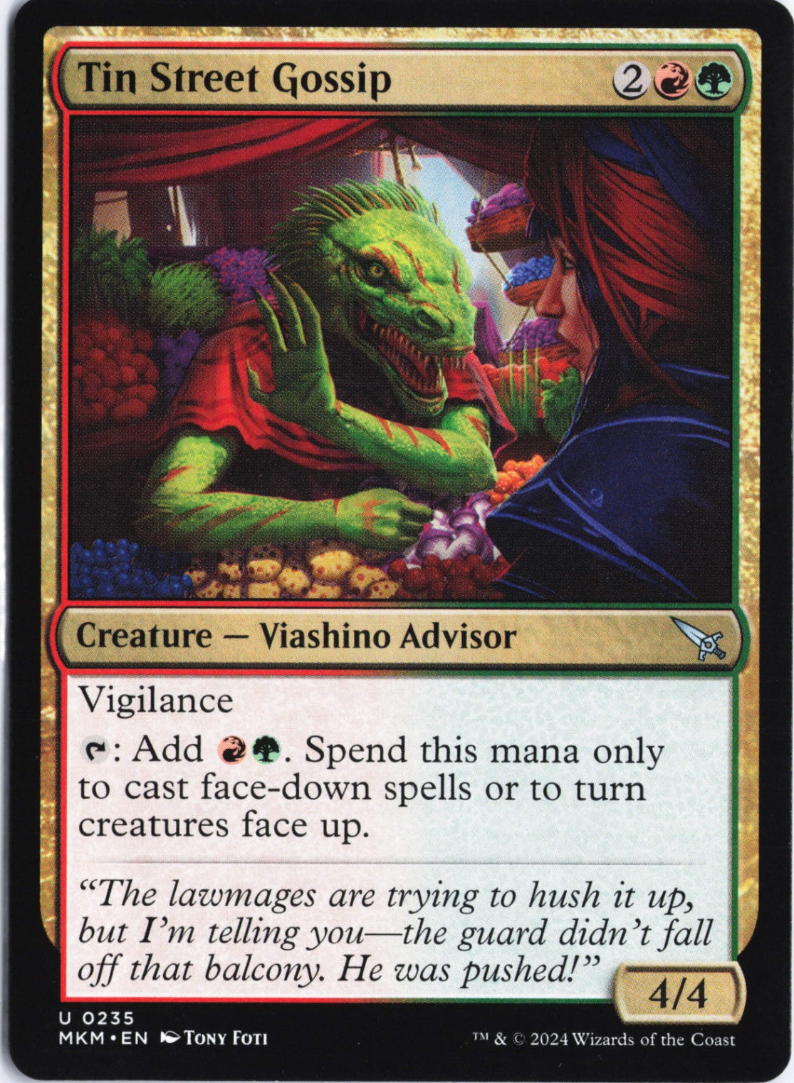 Tin Street Gossip U Murders at Karlov Manor 235 NM