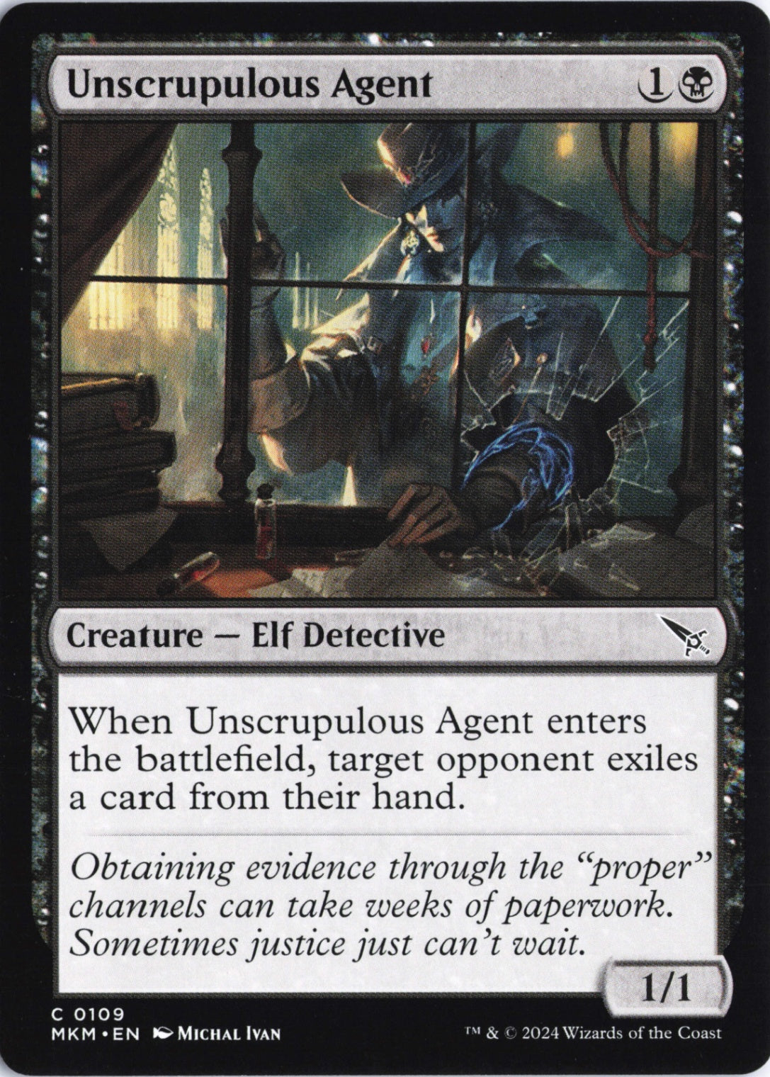 Unscrupulous Agent C Murders at Karlov Manor 109 NM