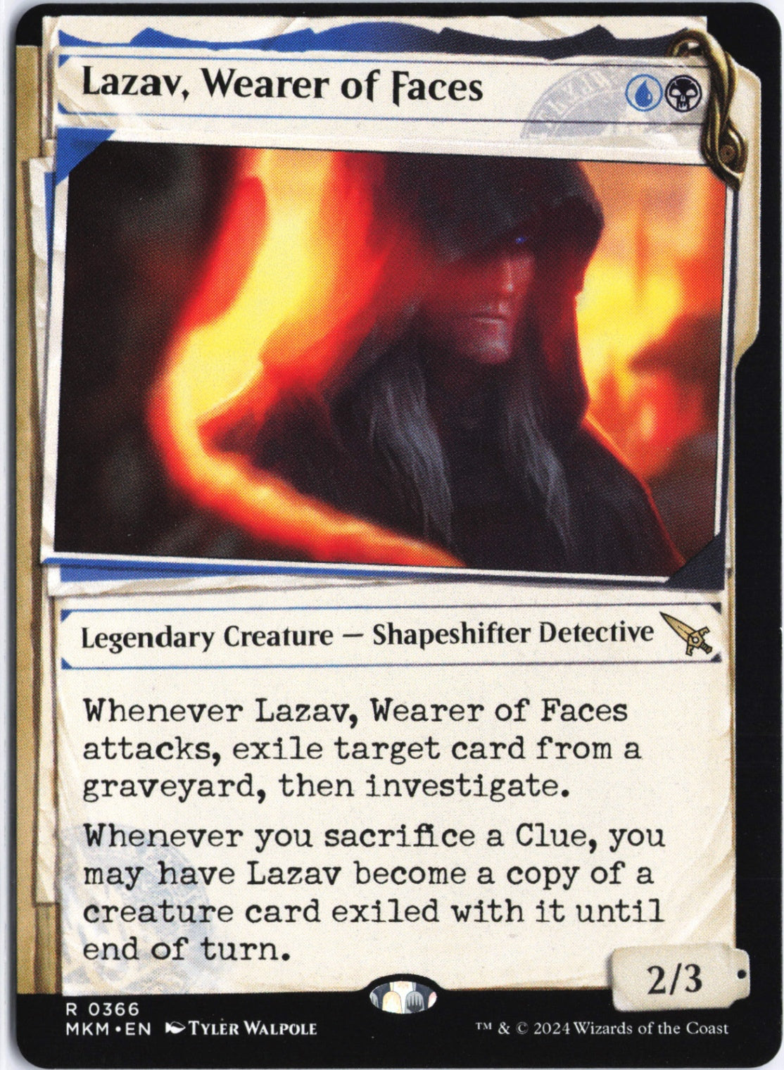 Lazav, Wearer of Faces (Showcase) () R Murders at Karlov Manor 366 NM