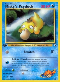 Misty's Psyduck - Gym Heroes - 054/132