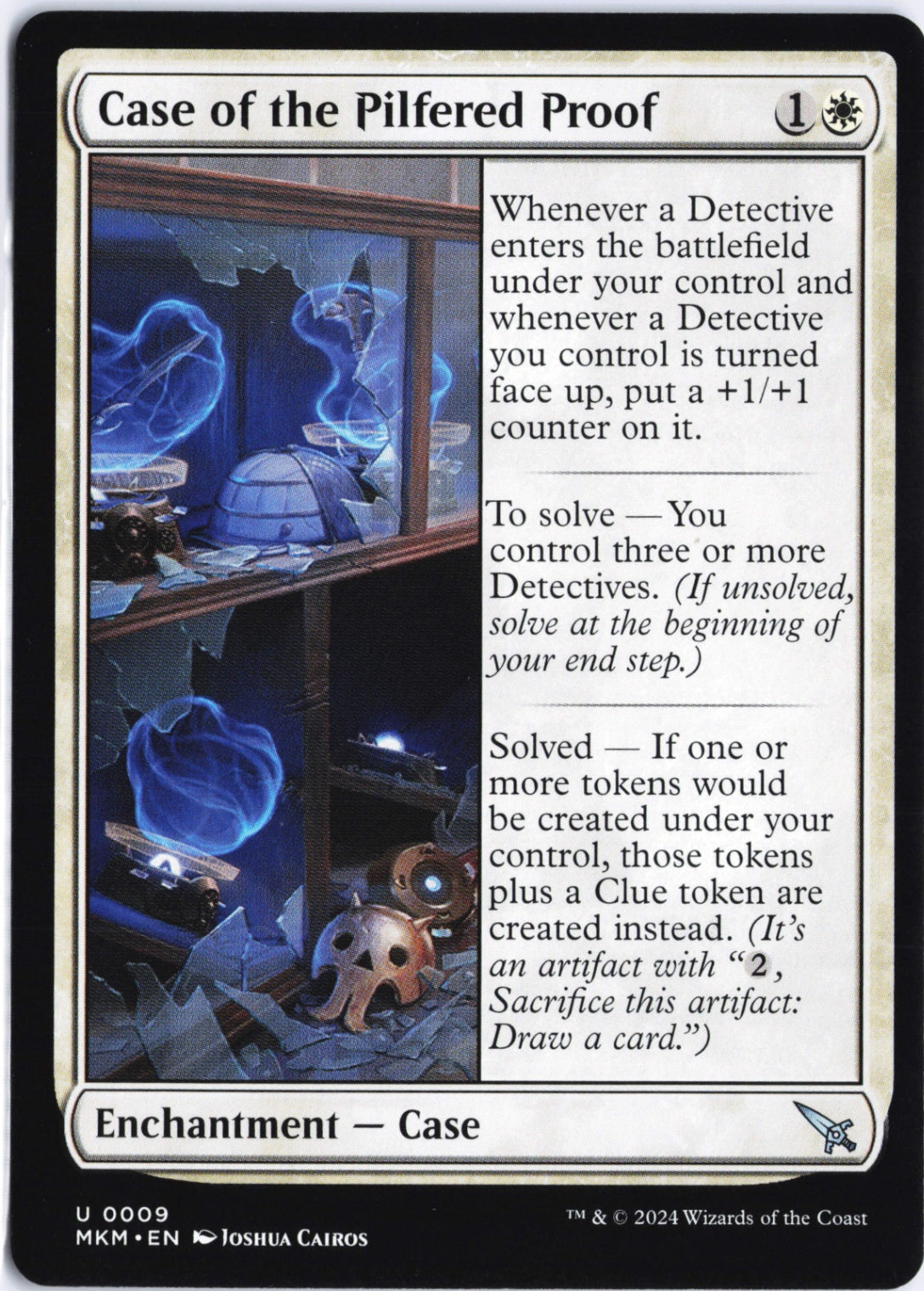 Case of the Pilfered Proof U Murders at Karlov Manor 9 NM