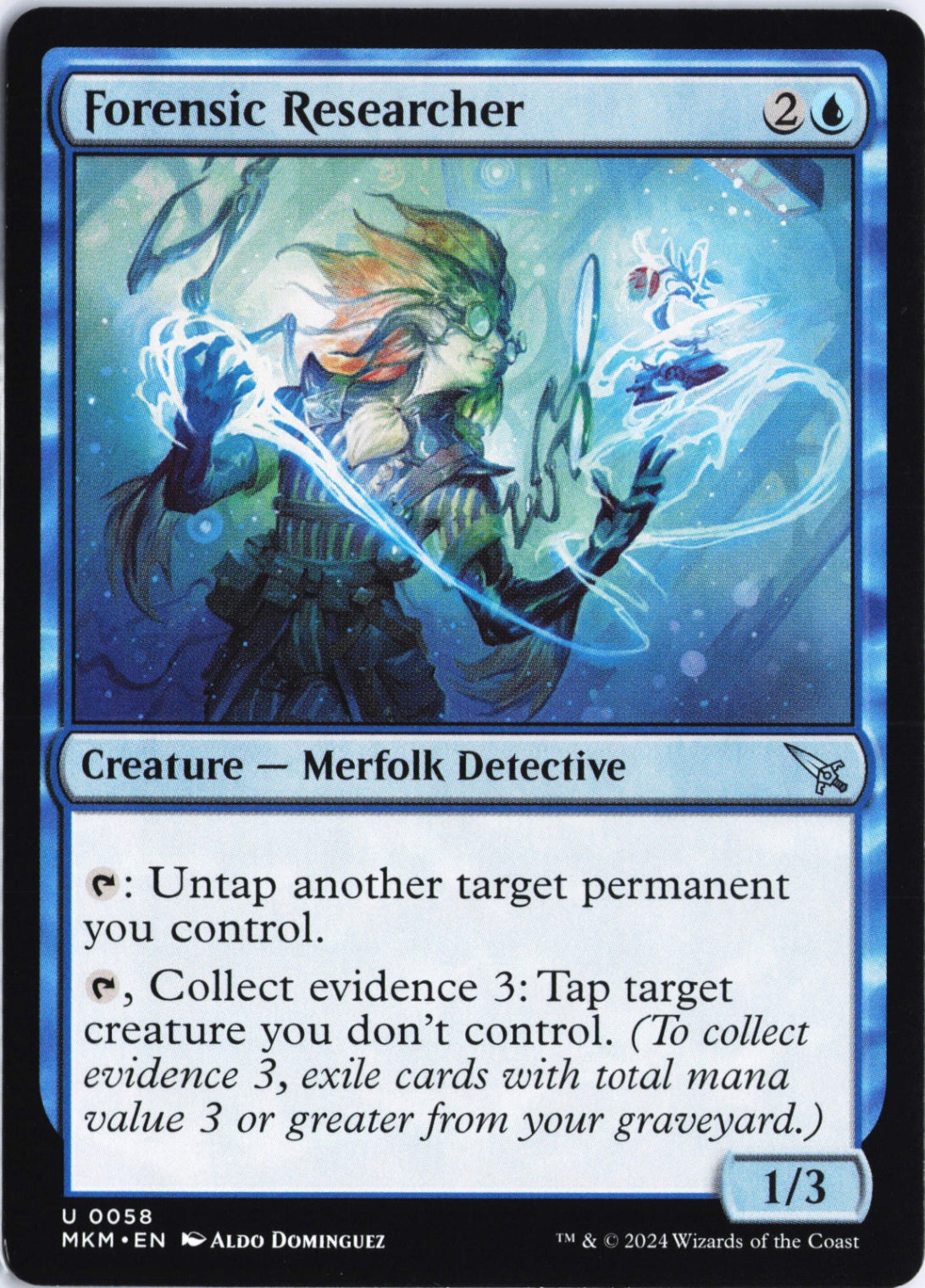 Forensic Researcher U Murders at Karlov Manor 58 NM