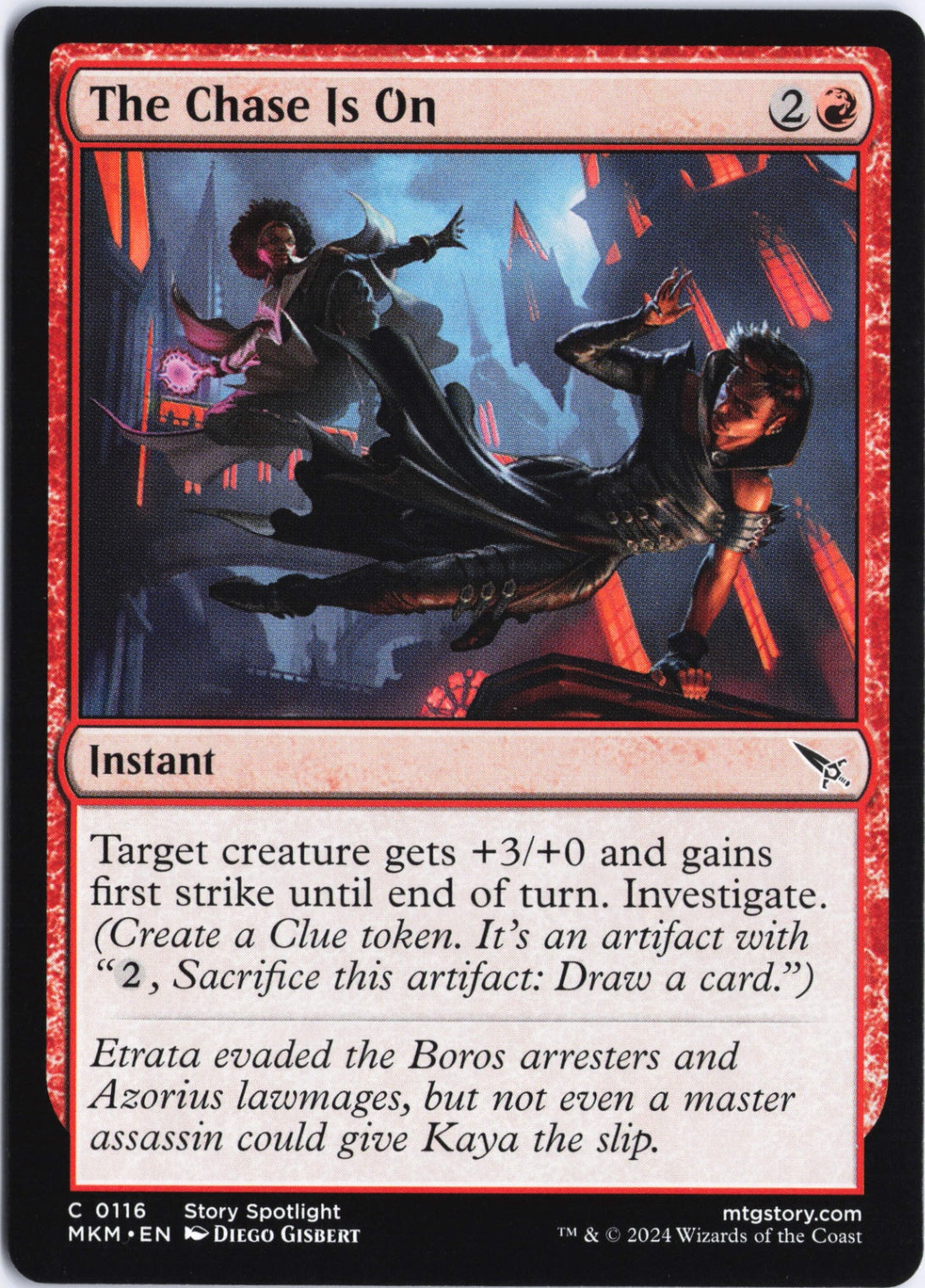 The Chase Is On C Murders at Karlov Manor 116 NM