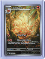 Ninetales - Illustration Rare SV03: Obsidian Flames 199/197 NM