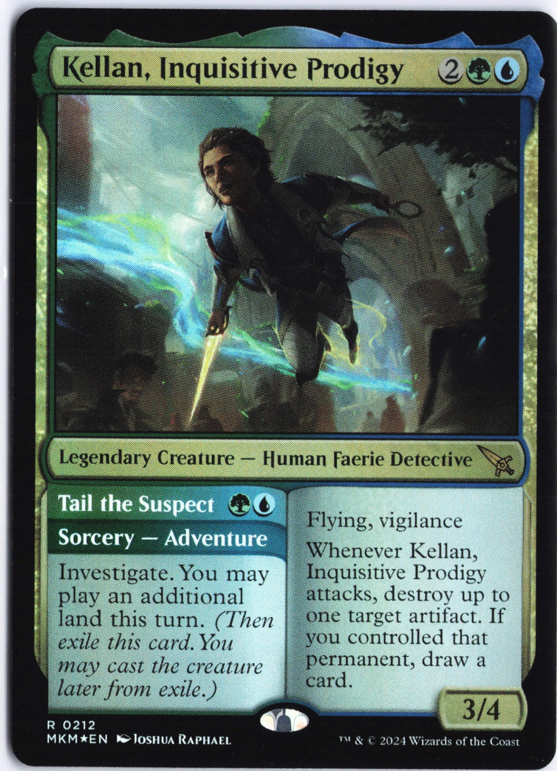 Kellan, Inquisitive Prodigy R Murders at Karlov Manor 212 NM