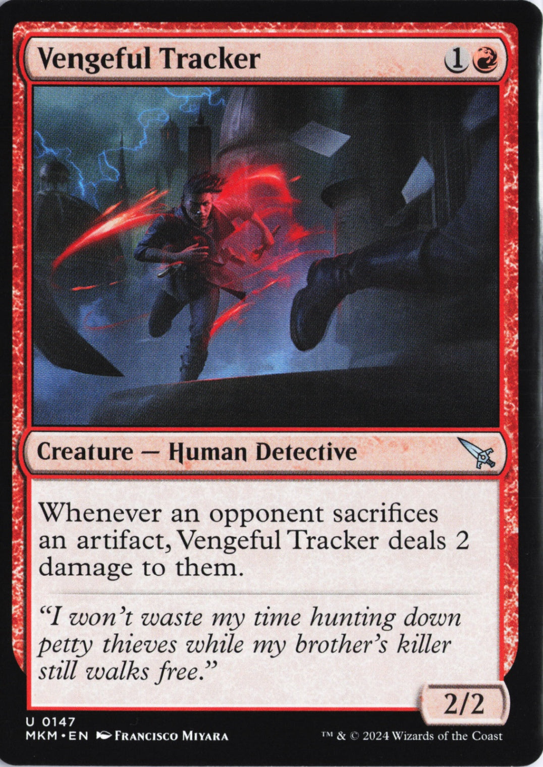 Vengeful Tracker U Murders at Karlov Manor 147 NM