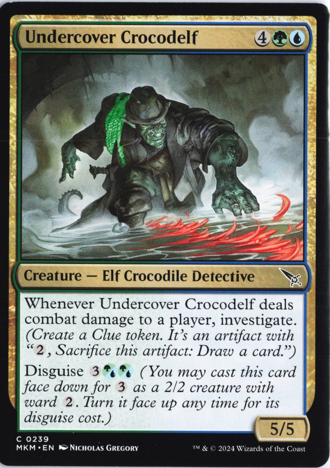 Undercover Crocodelf (b) C Murders at Karlov Manor 239 NM