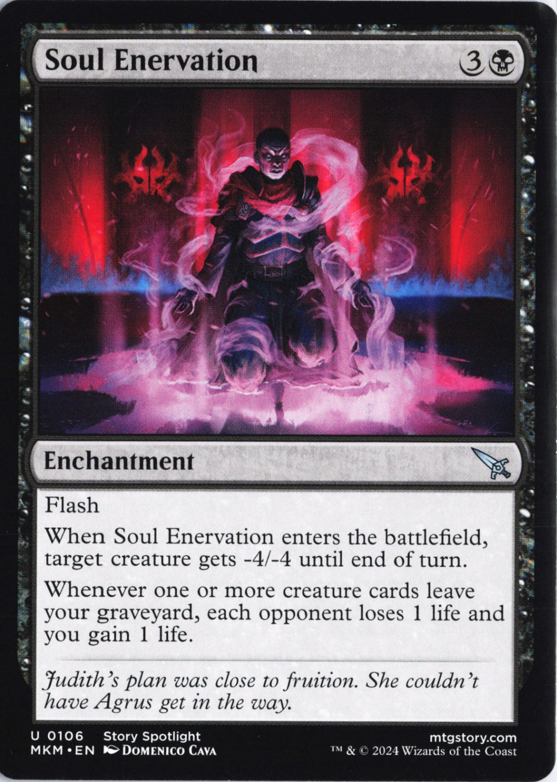 Soul Enervation U Murders at Karlov Manor 106 NM