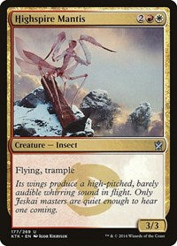 Highspire Mantis - Khans of Tarkir - 177