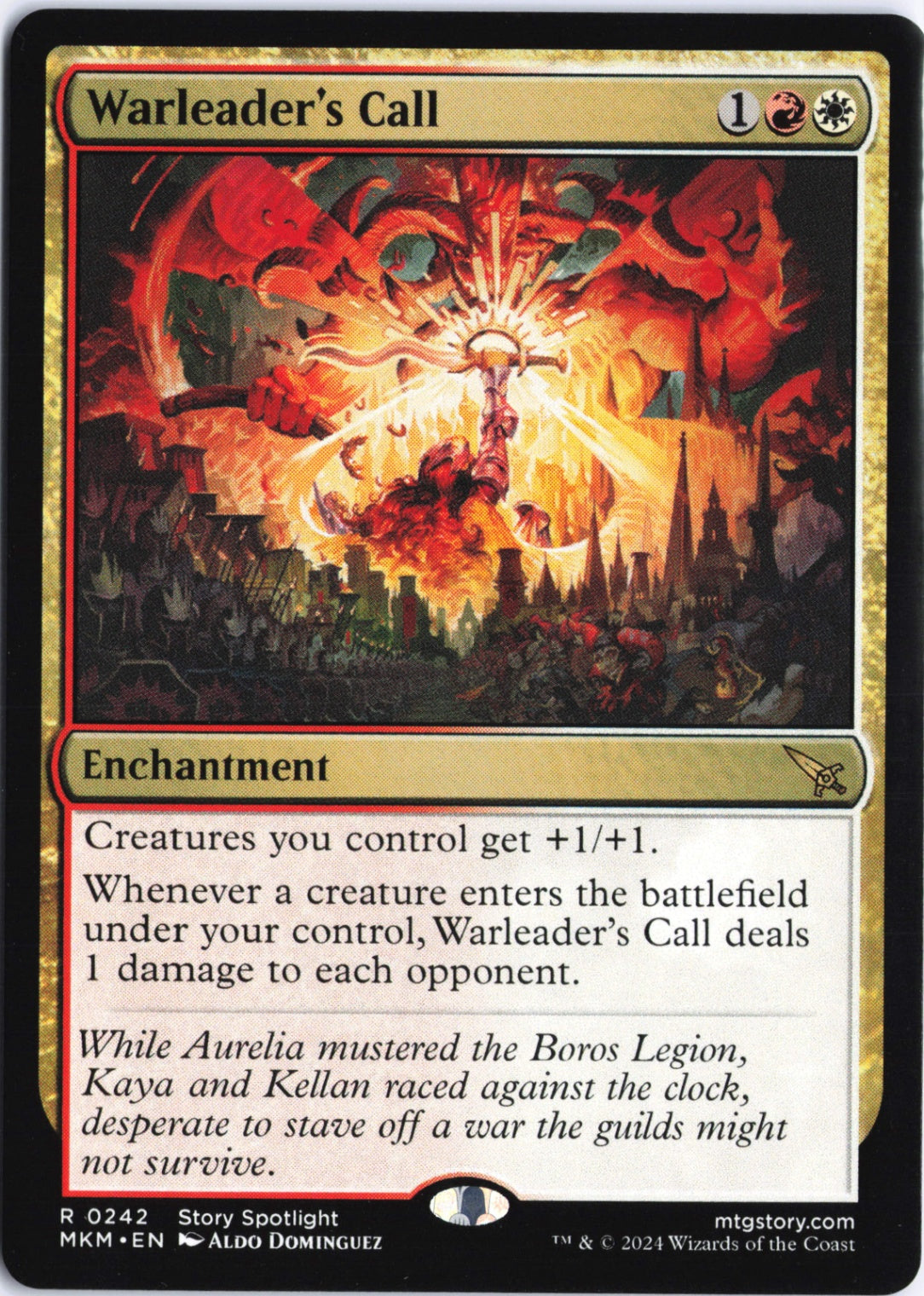 Warleader's Call R Murders at Karlov Manor 242 NM