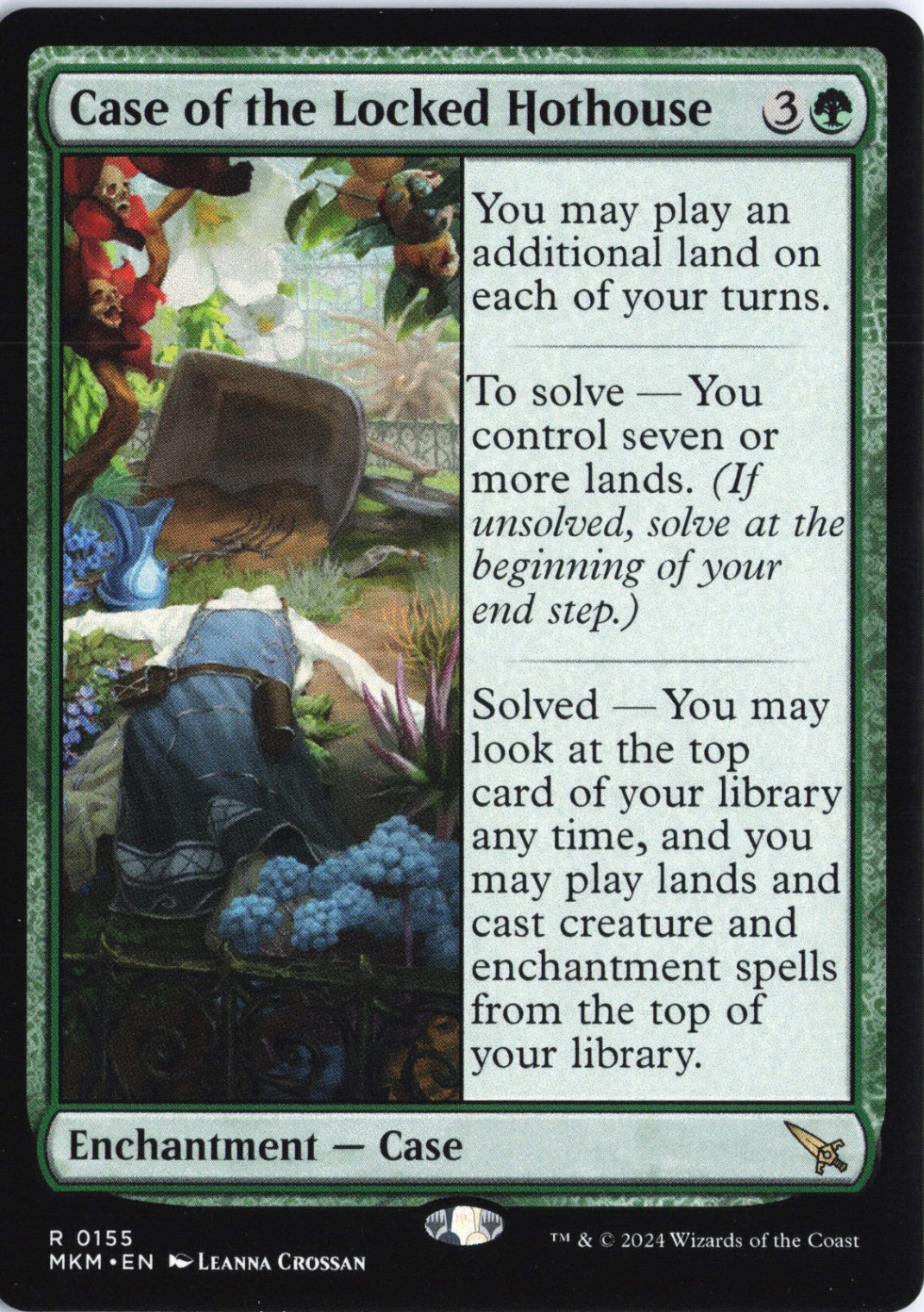 Case of the Locked Hothouse R Murders at Karlov Manor 155 NM