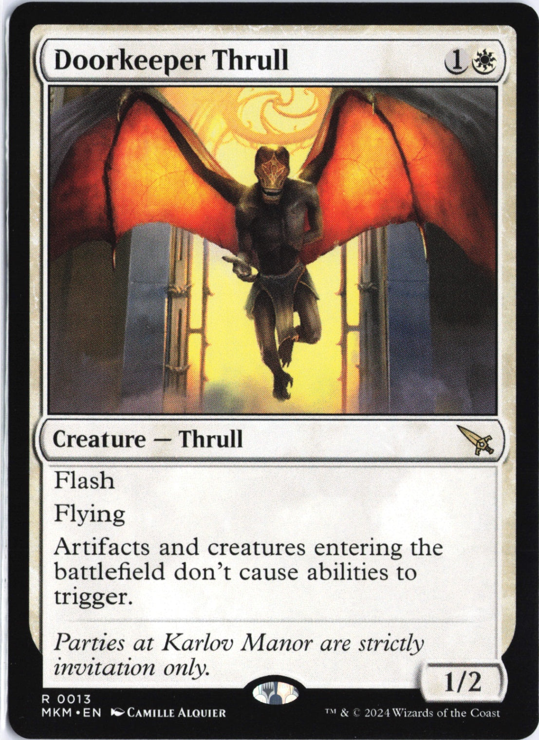 Doorkeeper Thrull R Murders at Karlov Manor 13 NM