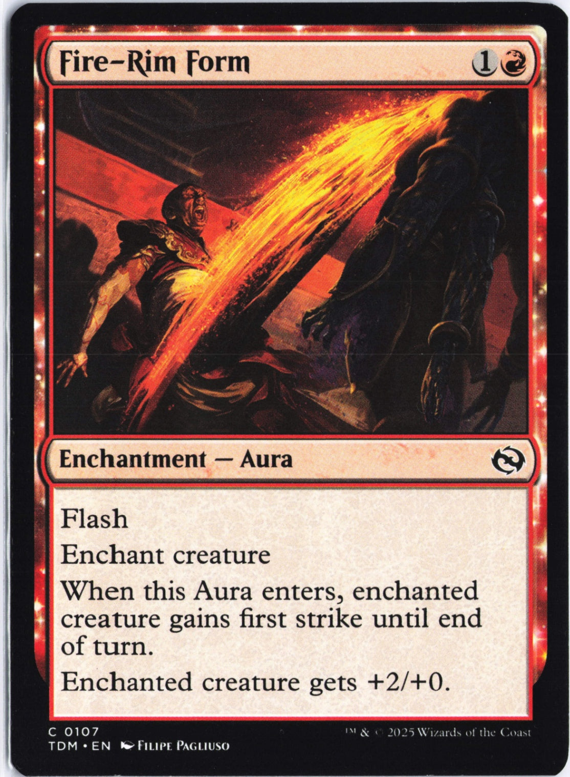 Fire-Rim Form C Tarkir: Dragonstorm 107 NM