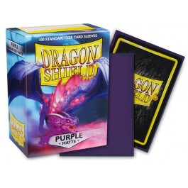 Dragon Shield Sleeves: Standard Matte - Purple 100CT