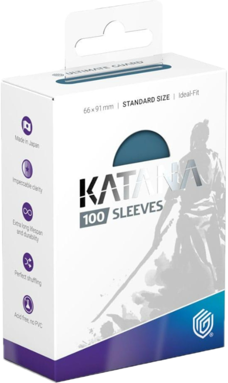 Ultimate Guard Katana Sleeves Standard Size (1000) - Mountain Haze