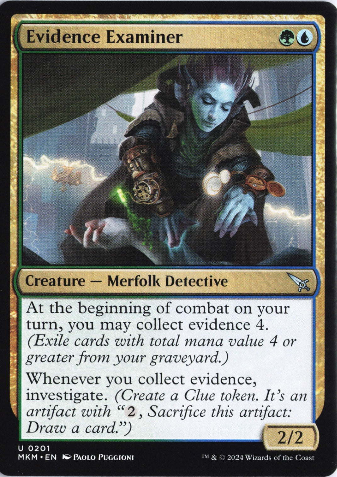 Evidence Examiner U Murders at Karlov Manor 201 NM