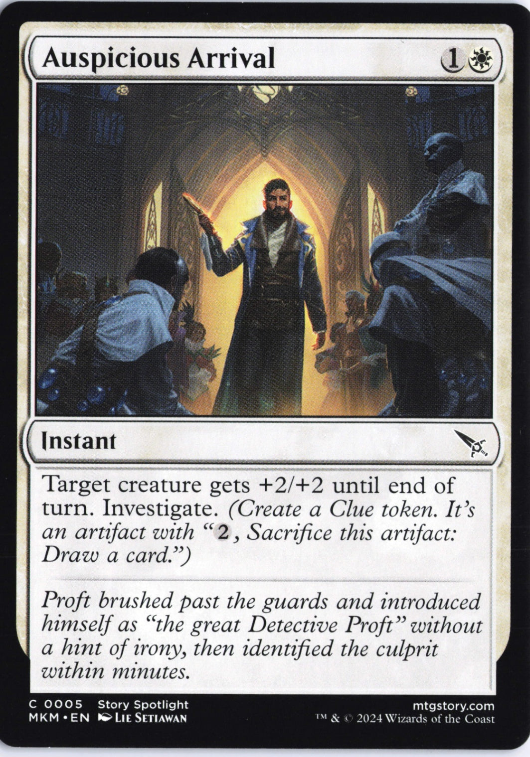 Auspicious Arrival C Murders at Karlov Manor 5 NM