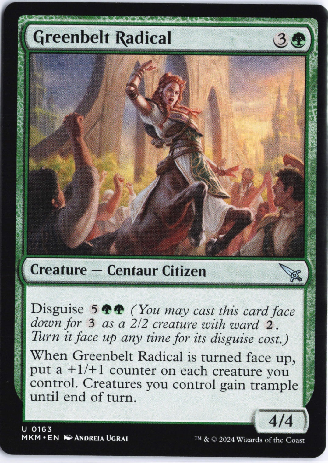 Greenbelt Radical U Murders at Karlov Manor 163 NM