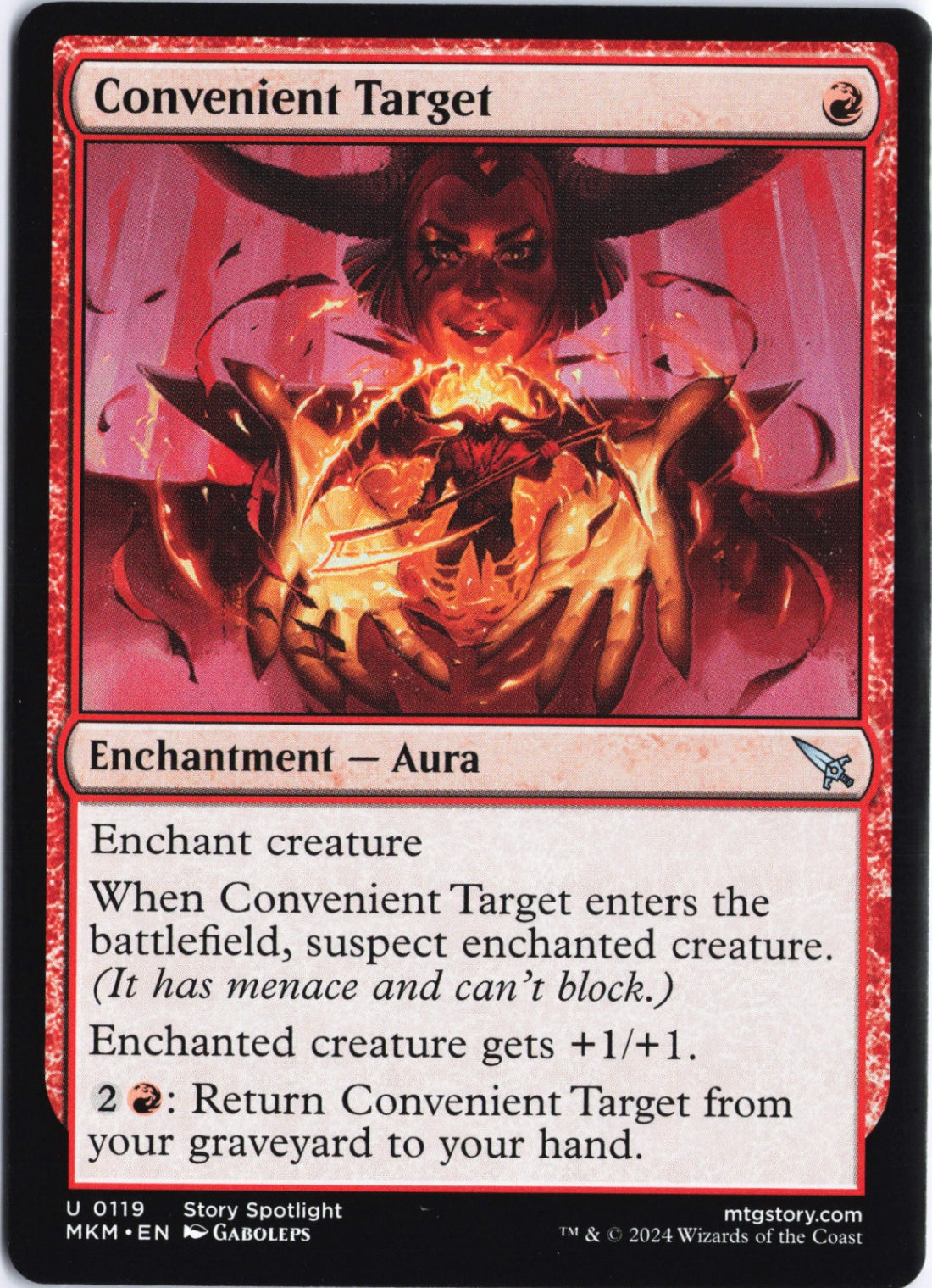 Convenient Target U Murders at Karlov Manor 119 NM